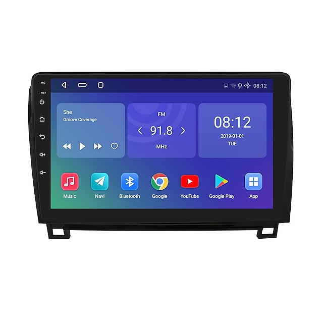 10 Inch For Toyota Tundra 2007 - 2013 Sequoia 2008 - 2017 Car Radio Multimedia Video Player Navigation stereo GPS Android 10  Navigation