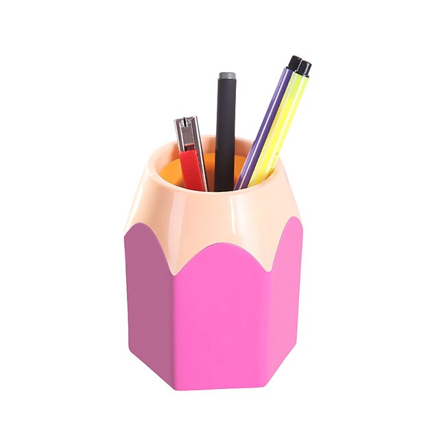 Consumer Electronics Stationery | Pen Pencil Holder Cup Creative Multifunction Plastics for School Student Children - DA93822