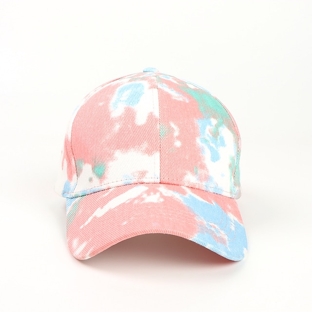 Shoes & Bags Fashion Accessories | 1pcs New Fashion Colorful Tie-dye Baseball Cap Spring Mens and Womens Trend Lovers Hat Outdoo