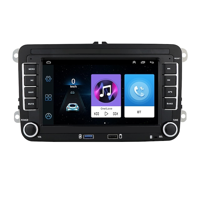  2 Din Android 10 Car Radio GPS For VW / Volkswagen Skoda Octavia golf 5 6 touran passat B6 polo Jetta 2Din 7 inch car navigation  ALL Years