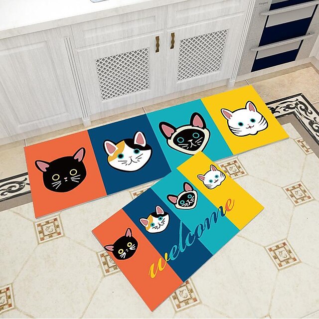 Home & Garden Home Textiles | Kitchen Rugs and Mats Standing Rug Cushioned Anti-Fatigue Floor Carpet, Comfort Standing Foam Mat 