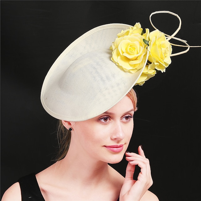  Retro Vintage 1950s 1920s Kopfbedeckung Partykostüm Fascinator-Hut Queen Elizabeth Audrey Hepburn Damen Maskerade Party / Abend Kopfbedeckung