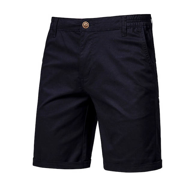 Men's Golf Shorts Dark Grey Black Sun Protection Shorts Bottoms Golf