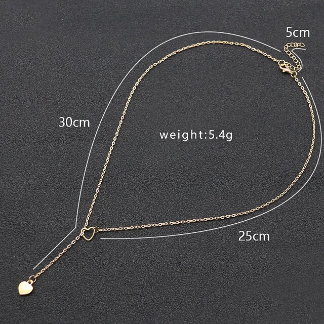 Shoes & Bags Fashion Accessories | 1pc Y Necklace For Womens Sport Formal Engagement Stainless Steel Classic Vertical / Gold bar