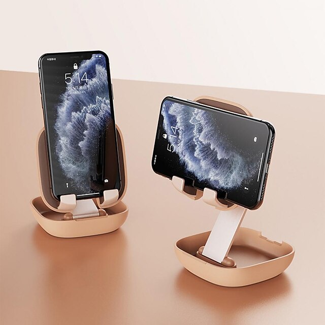 Phones & Accessories Phone Mounts & Holders | Portable Foldable Mobile Phone Stand for Live Broadcasting Universal Multifunction