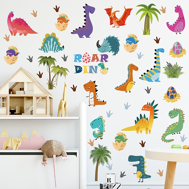 Home & Garden Home Decor | Animals / Cartoon Wall Stickers Living Room / Kids Room & kindergarten, Removable / Pre-pasted PVC Ho