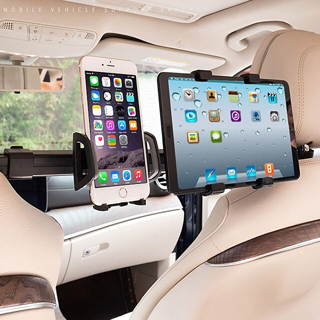 Consumer Electronics Automotive | 2 In 1 Universal Car Tablet PC Phone Holder Rack 360 Degree Back Seat Headrest Mount Stand Bra