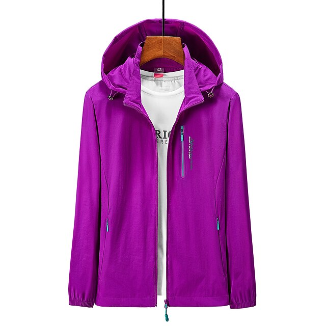 Women's Hiking Jacket Hiking Skin Jacket Summer Outdoor UV Sun
