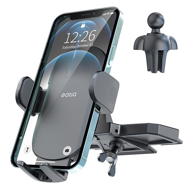 Consumer Electronics Automotive | Push-pull Rotate Car Phone Holder Anti-Shake Mount in Car Dashboard Holder For Phone Suit to A