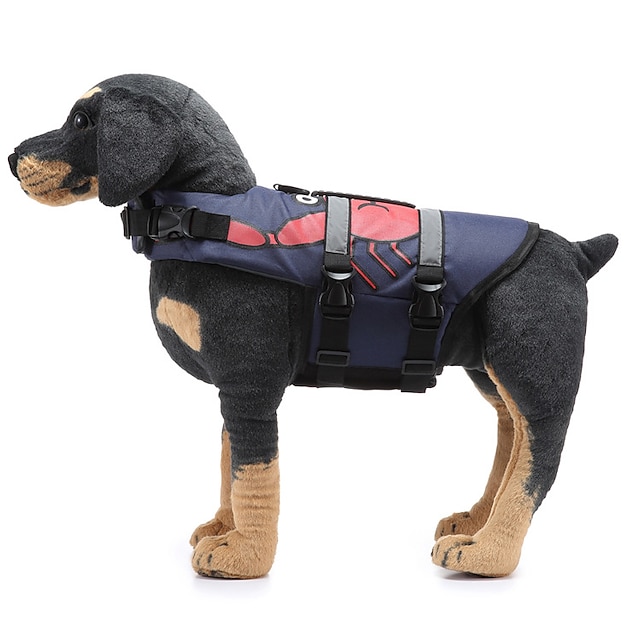  Cachorros Colete salva-vidas de cachorro Moda Esporte & Lazer Segurança Praia Piscina Roupas para cães for Husky Golden Retriever Bichon Frise Pomerânia Small