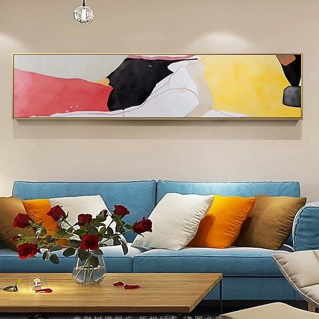 Home & Garden Wall Art | Handmade Hand Painted Oil Painting Wall Art Colorful Abstract Home Decoration Decor Rolled Canvas No Fr