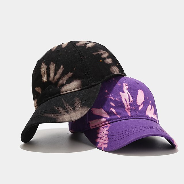 Shoes & Bags Fashion Accessories | New Fashion Colorful Tie-dye Cotton Baseball Cap Summer Mens and Womens Trend Lovers Hat Outd