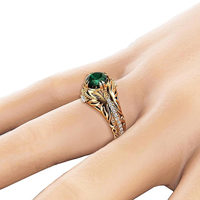  指輪 パーティー クラシック ゴールド 銅 シンプル ボヘミアン 1個 / 女性用 / 結婚式 / 贈り物