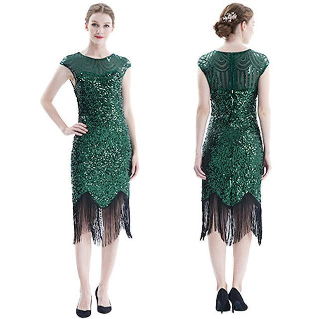 Retro Vintage Roaring 20s 1920s Cocktail Dress Vintage Dress Flapper ...