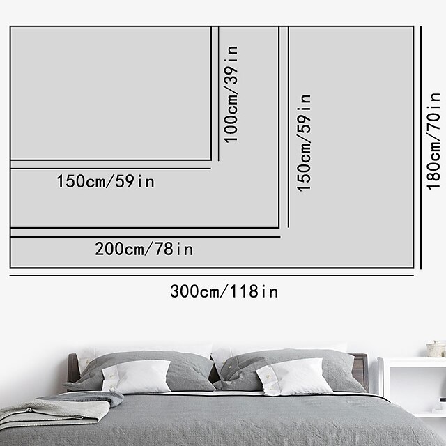 Home & Garden Home Decor | Wall Tapestry Art Deco Blanket Curtain Picnic Table Cloth Hanging Home Bedroom Living Room Dormitory 