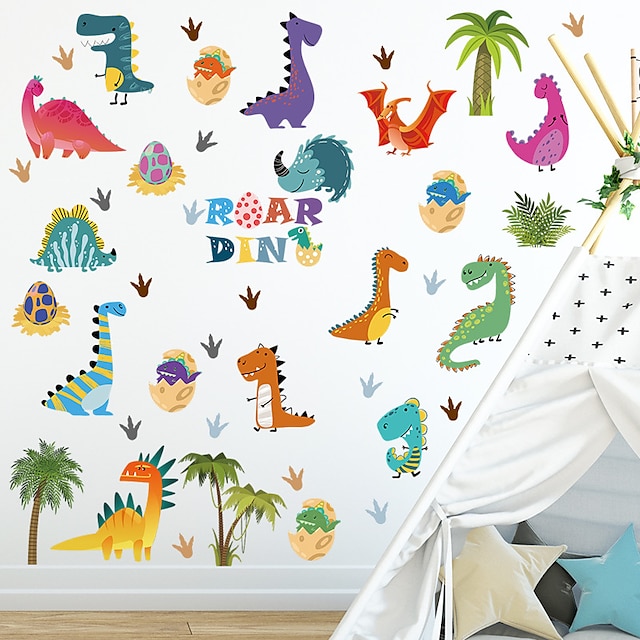 Home & Garden Home Decor | Animals / Cartoon Wall Stickers Living Room / Kids Room & kindergarten, Removable / Pre-pasted PVC Ho