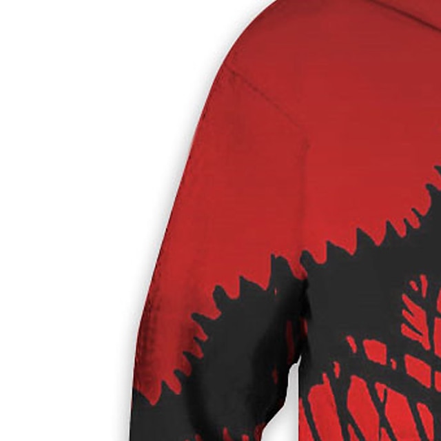 Baby & Kids Boys Clothing | Kids Boys Hoodie Long Sleeve 3D Print Dinosaur Animal Pocket Red Children Tops Fall Spring Active Fa