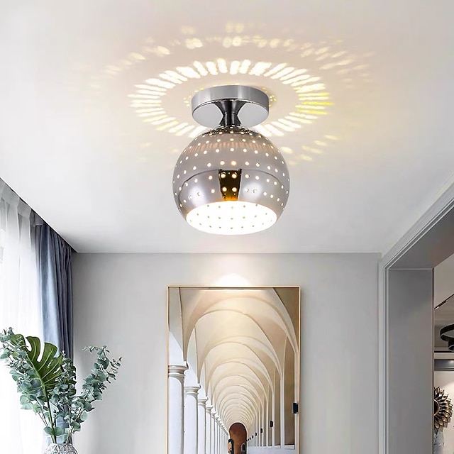  15-сантиметровые потолочные светильники с островным дизайном, металлические, гальванические, современные, 220-240 В