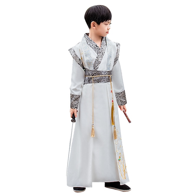 Toys & Hobbies Cosplay & Costumes | Kids Boys Chinese Traditional Hanfu Ancient Chinese Dress For Party Polyester Masquerade Cos