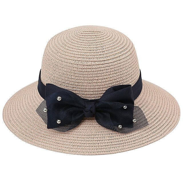 Shoes & Bags Fashion Accessories | 1pcs Straw Cap Ladies Summer Lightweight Breathable Caps Outdoor Sunscreen Beach Sun Hat - XW