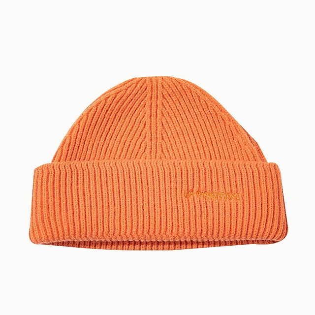 Shoes & Bags Fashion Accessories | Women Winter Knitted Hats Cuffed Dome Cap For Female Fashion Stretch Casual Solid Beanies Cap