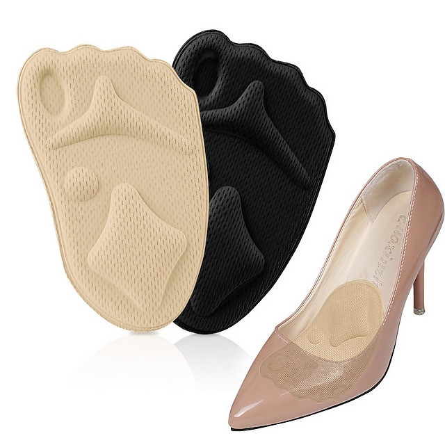 Women's Polyester / EVA Insole & Inserts / Forefoot Pad Nonslip Office / Career / Casual / Daily Black / Beige 1 Pair