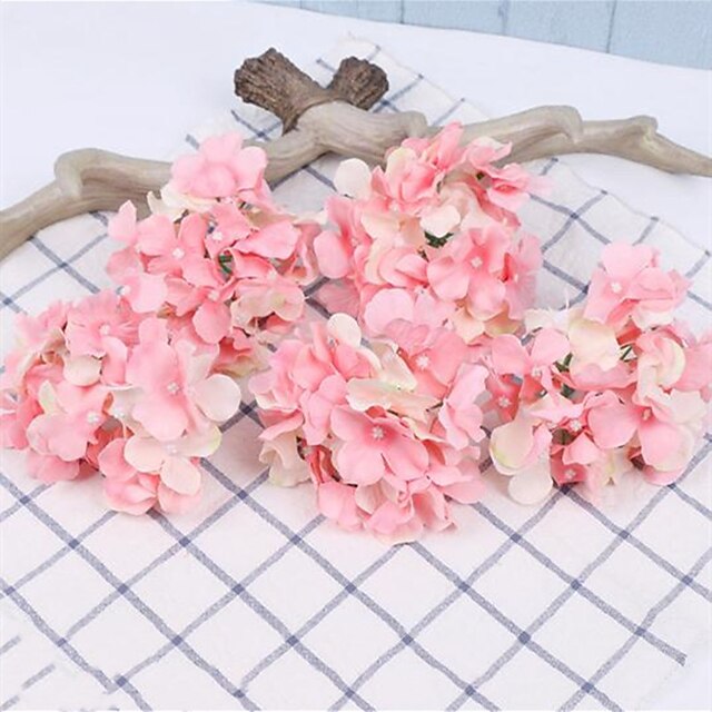 Home & Garden Home Decor | 5pcs Simulation Plant Wall Background Wall Decoration Big Rose Small Rose Hydrangea Wedding Decoratio