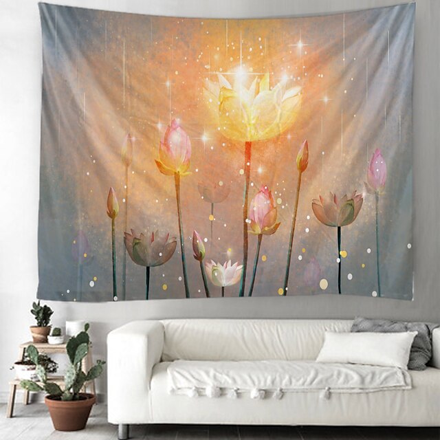 Home & Garden Home Decor | The luminous moon Wall Tapestry Art Decor Blanket Curtain Hanging Home Bedroom Living Room Decoration