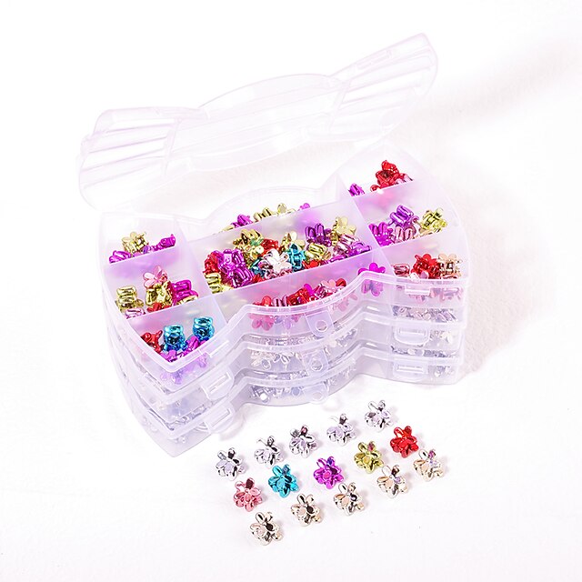 Baby & Kids Kids Accessories | 50 Pieces Kids Girls Daily / Holiday Floral Hair Accessories Colorful / Silver / Gold - UD61639