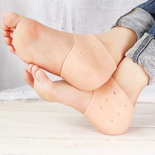  Unisex Silicone Heel Protection Patch Anti-Wear Height Increasing Fixed Casual / Daily Nude / White 1 Pair All Seasons
