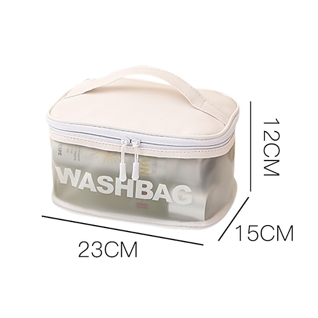 Home & Garden Home Decor | Women Travel Storage Bag Toiletry Organize Waterproof PVC Cosmetic Bag Portable Transparent MakeUp Ba