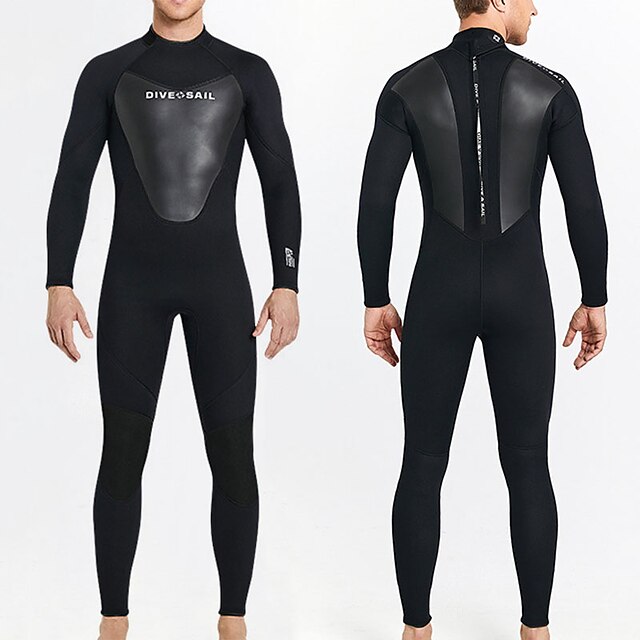 Sports & Outdoors Surfing, Diving & Snorkeling | Dive&Sail Mens Full Wetsuit 3mm SCR Neoprene Diving Suit Thermal Warm Windproof