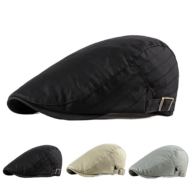 Shoes & Bags Fashion Accessories | 1 pcs Mens Sports & Outdoors Casual Simple Style Beret Hat Sports & Outdoor Daily - DQ87602