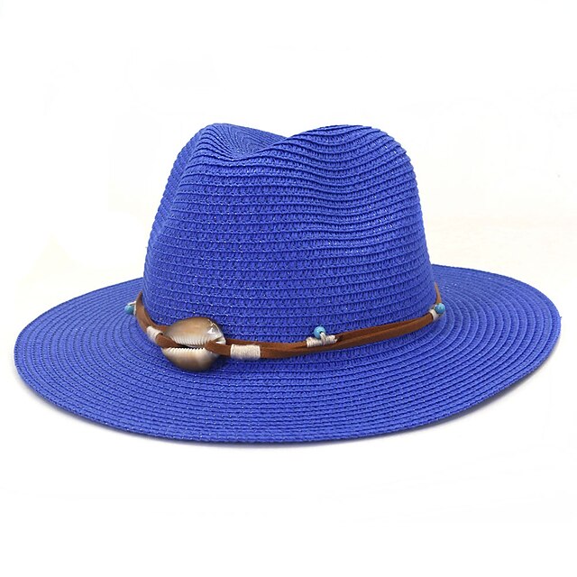 Shoes & Bags Fashion Accessories | 20 Colors Panama Hat Summer Sun Hats For Women Straw Hat Fashion UV Sun Protection Travel Cap