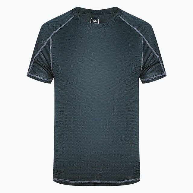 Sports & Outdoors Running, Jogging & Walking | Mens Running Shirt Mesh Top Athleisure Breathable Quick Dry Lightweight Fitness R