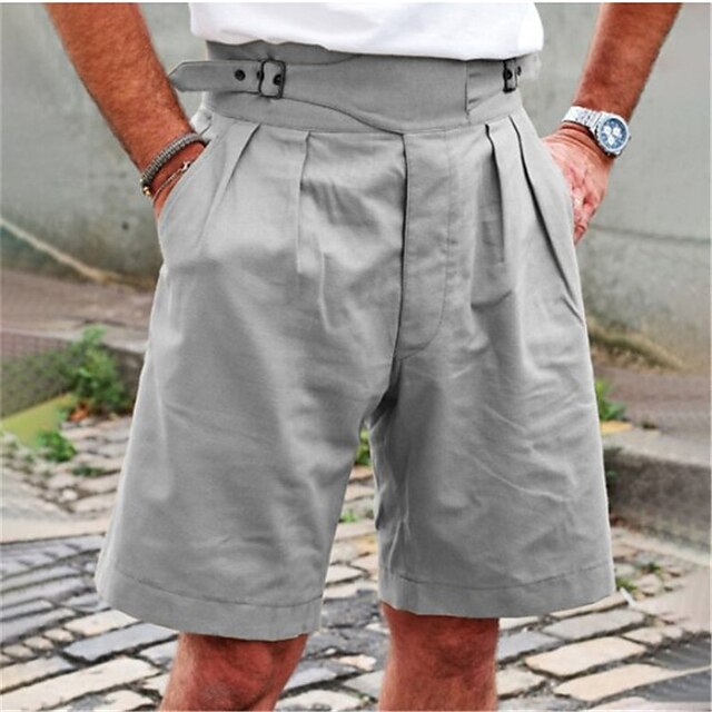 Mens Clothing Mens Bottoms | Mens Stylish Classic Style Baggy Shorts Shorts Front Pocket Short Pants Casual Daily Micro-elastic 