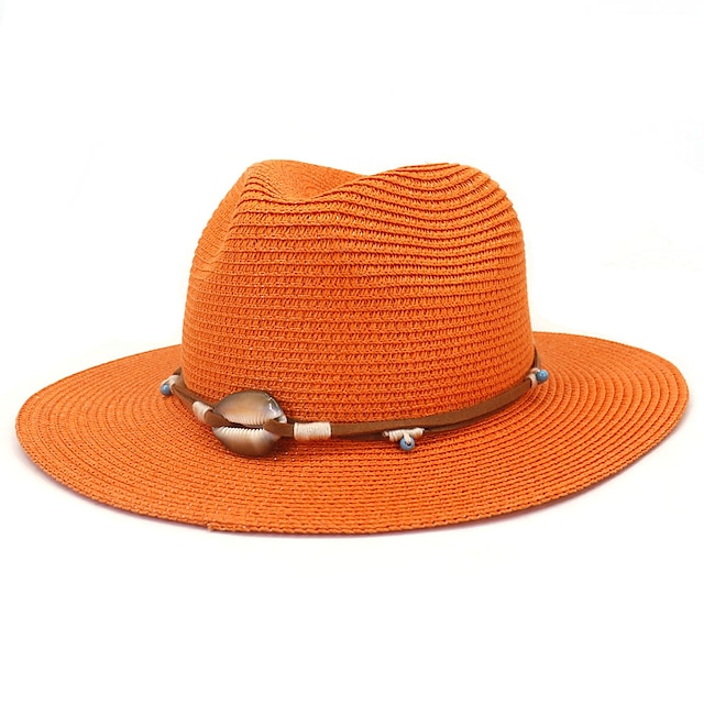 Shoes & Bags Fashion Accessories | 20 Colors Panama Hat Summer Sun Hats For Women Straw Hat Fashion UV Sun Protection Travel Cap