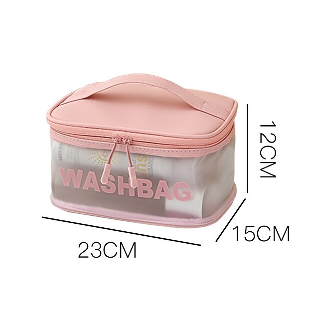 Home & Garden Home Decor | Women Travel Storage Bag Toiletry Organize Waterproof PVC Cosmetic Bag Portable Transparent MakeUp Ba