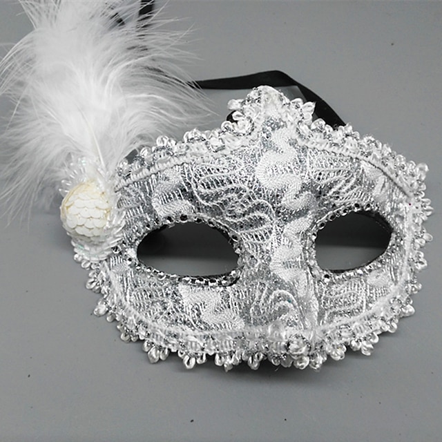  maskerade maske til kvinder venetianske blonder øjenmasker til karneval bal ball fancy dress festartikler