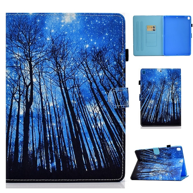  Tablet Case Cover For Apple iPad 10.2'' 9th 8th 7th iPad Air 5th 4th iPad Air 3rd iPad mini 6th 5th 4th iPad Pro 11'' 3rd Card Holder with Stand Flip Graphic Patterned TPU PU Leather