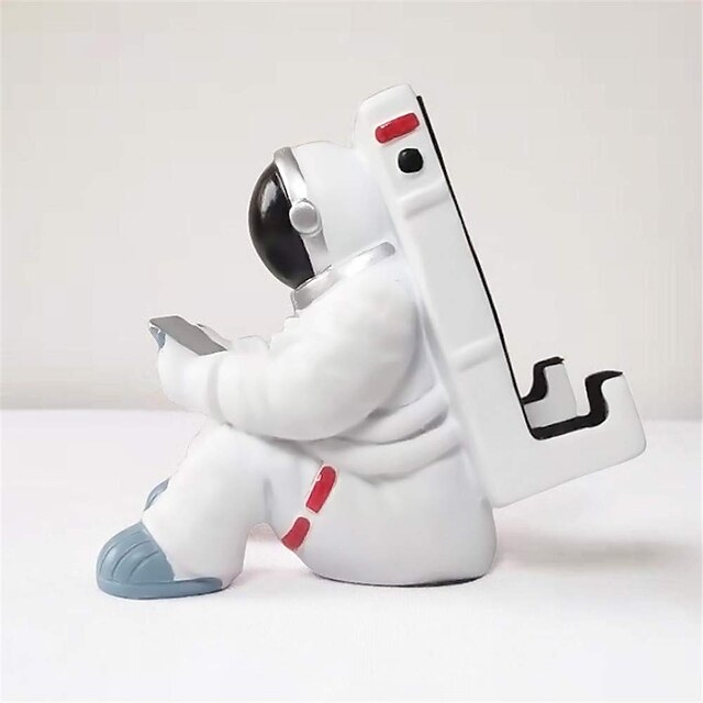 Phones & Accessories Phone Mounts & Holders | Resin Astronauts Ornaments Universal Cell Phone Stand Holder Bracket Gift Toys Hom