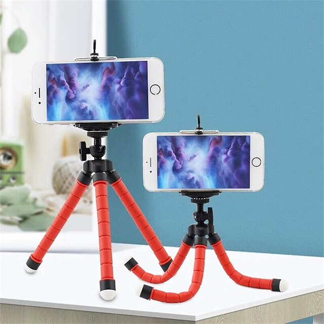 Phones & Accessories Phone Mounts & Holders | Octopus Tripod Phone Tripod Portable Adjustable Slip Resistant Phone Holder for De