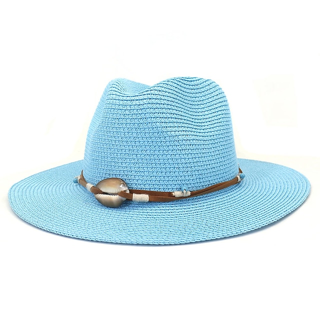 Shoes & Bags Fashion Accessories | 20 Colors Panama Hat Summer Sun Hats For Women Straw Hat Fashion UV Sun Protection Travel Cap