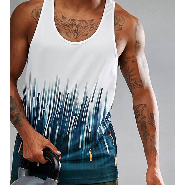 Sports & Outdoors Running, Jogging & Walking | Mens Sleeveless Running Tank Top Workout Tank Tee Tshirt Top Athletic Breathable 