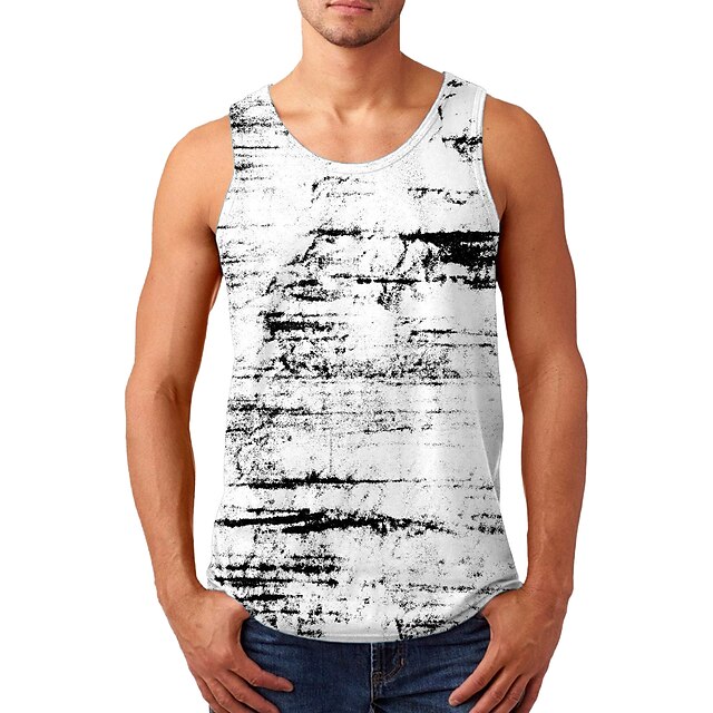 Sports & Outdoors Running, Jogging & Walking | Mens Sleeveless Running Tank Top Workout Tank Tee Tshirt Shirt Athletic Breathabl