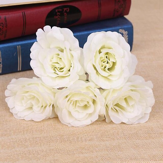 Home & Garden Home Decor | 5pcs Simulation Plant Wall Background Wall Decoration Big Rose Small Rose Hydrangea Wedding Decoratio