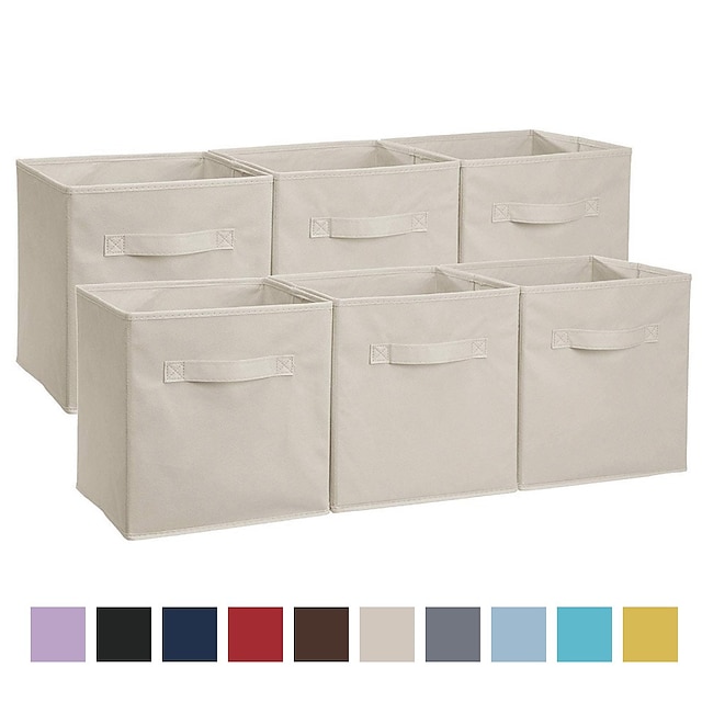 Home & Garden Home Decor | 1pc high-quality non-woven storage box without lid fashion cabinet storage box multifunctional foldab