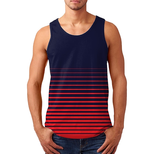 Sports & Outdoors Running, Jogging & Walking | Mens Sleeveless Running Tank Top Workout Tank Tee Tshirt Shirt Athletic Breathabl