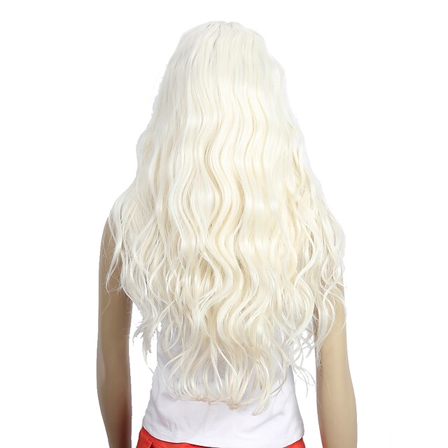 Beauty & Hair Wigs & Hair Pieces | Sleek Synthetic Lace Wig Body Wave Natural Ombre Blonde Wig 28 Inch Long Wavy Heat Resistance