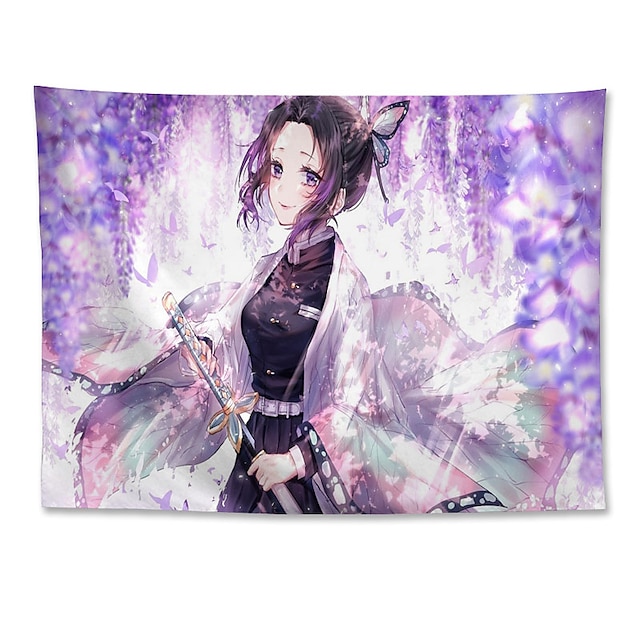 Home & Garden Home Decor | Demon Slayer Anime Wall Tapestry Art Decor Blanket Curtain Hanging Home Bedroom Living Room Decoratio